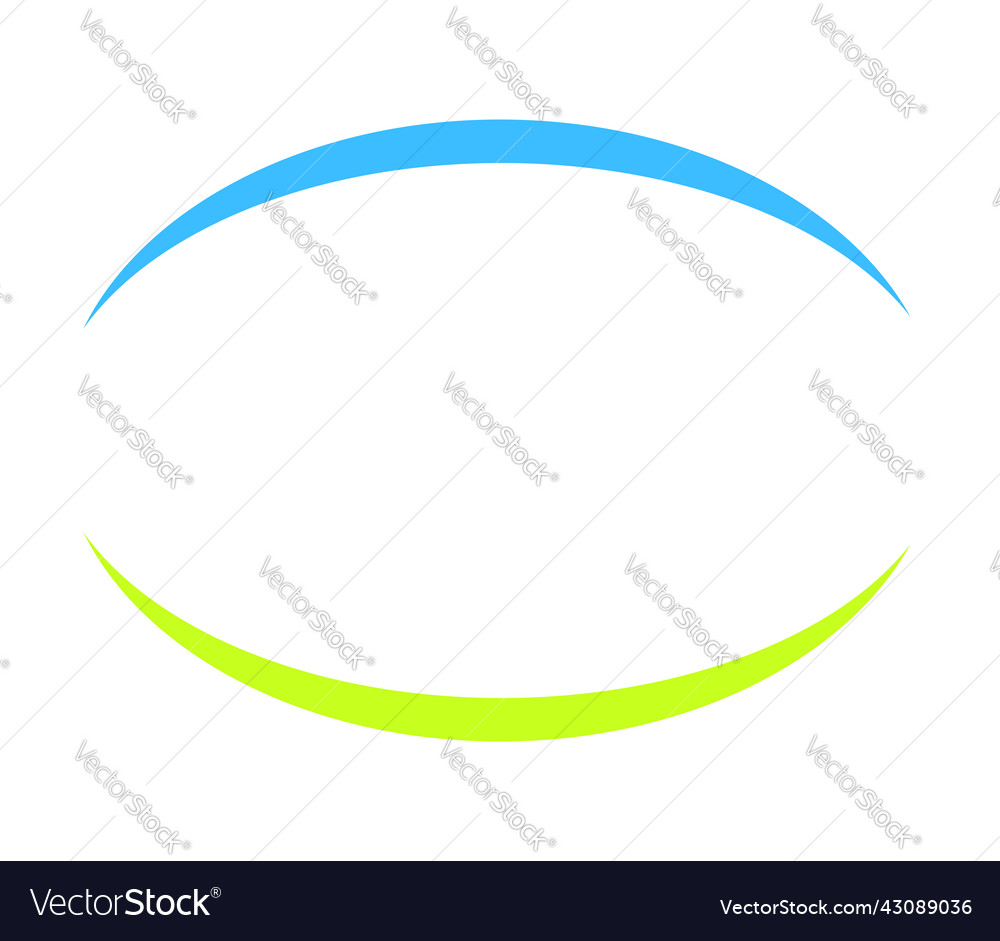 Oval ellipse empty frame border elliptical banner