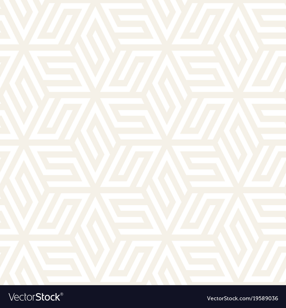 Subtle Lattice Geometric Pattern