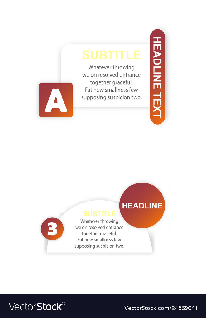 Abstract paper infographic internal and external