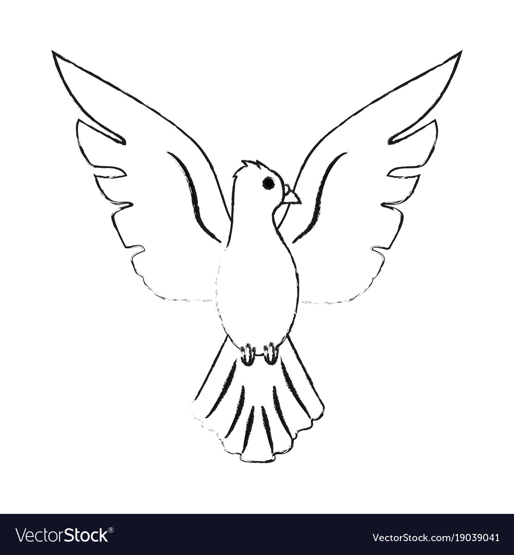 dove bird cartoon royalty