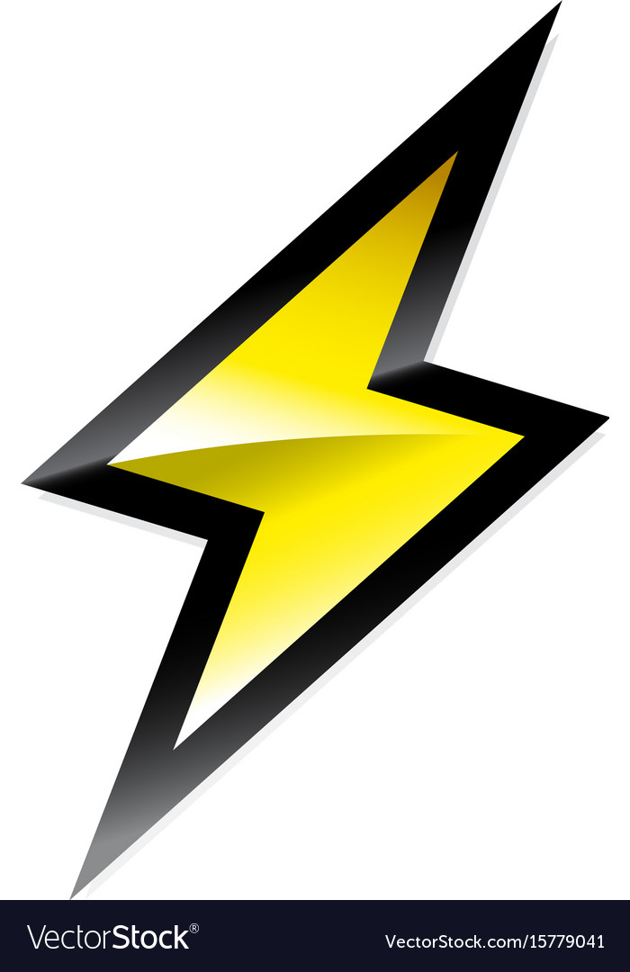 Electric lightning bolt