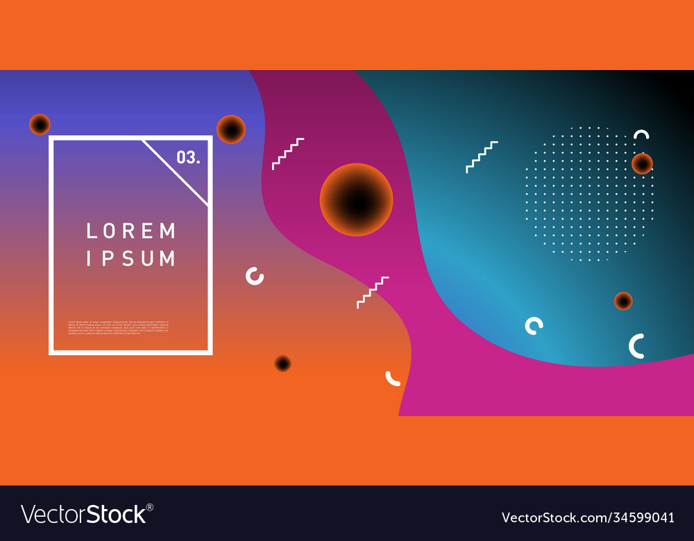 Liquid color background design fluid gradient