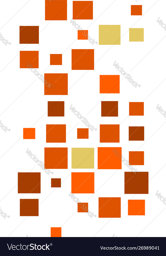 Random squares mosaic pattern pixelated vector image Random squares mosaic pattern pixelated