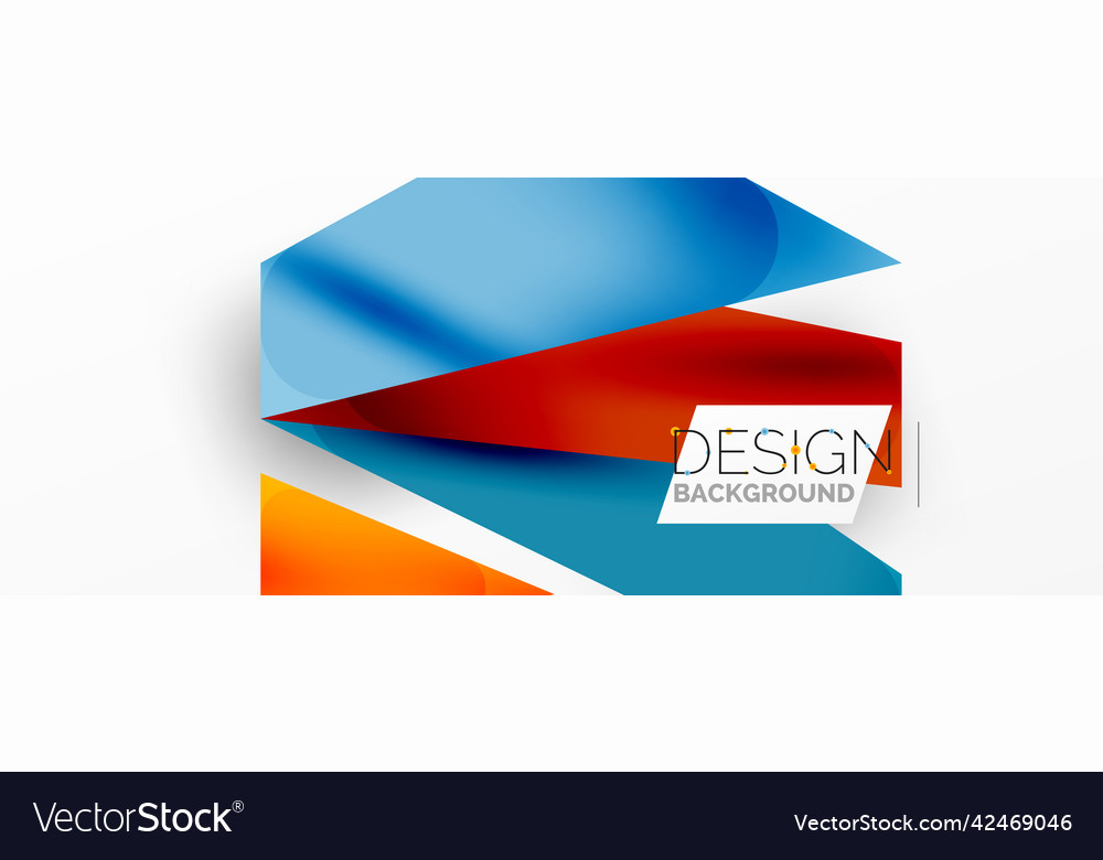 Background abstract overlapping shapes minimal vector image Background abstract overlapping shapes minimal