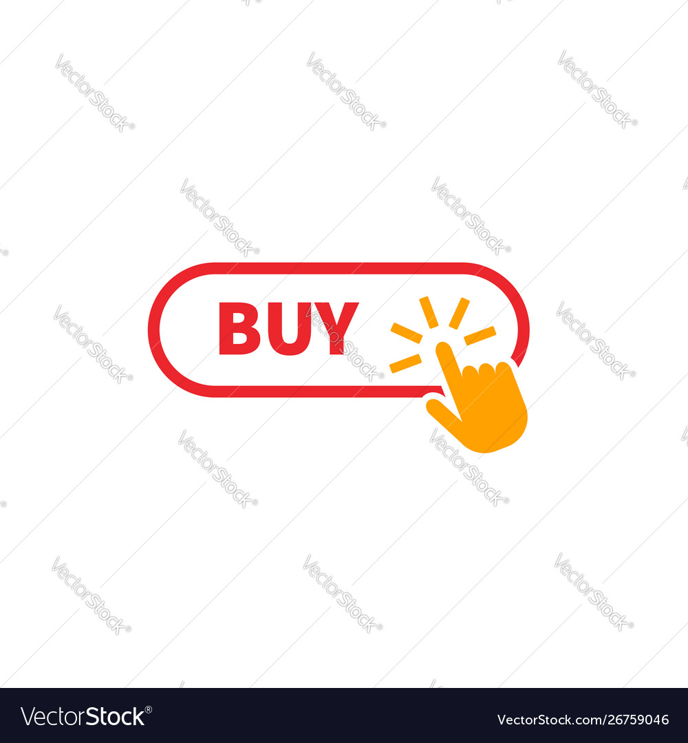Buy button icon design ui material