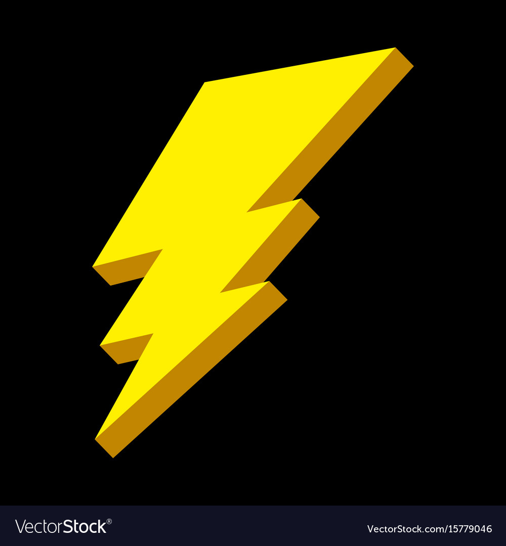 Electric Lightning Bolt Royalty Free Vector Image Electric Lightning Bolt Vector Image