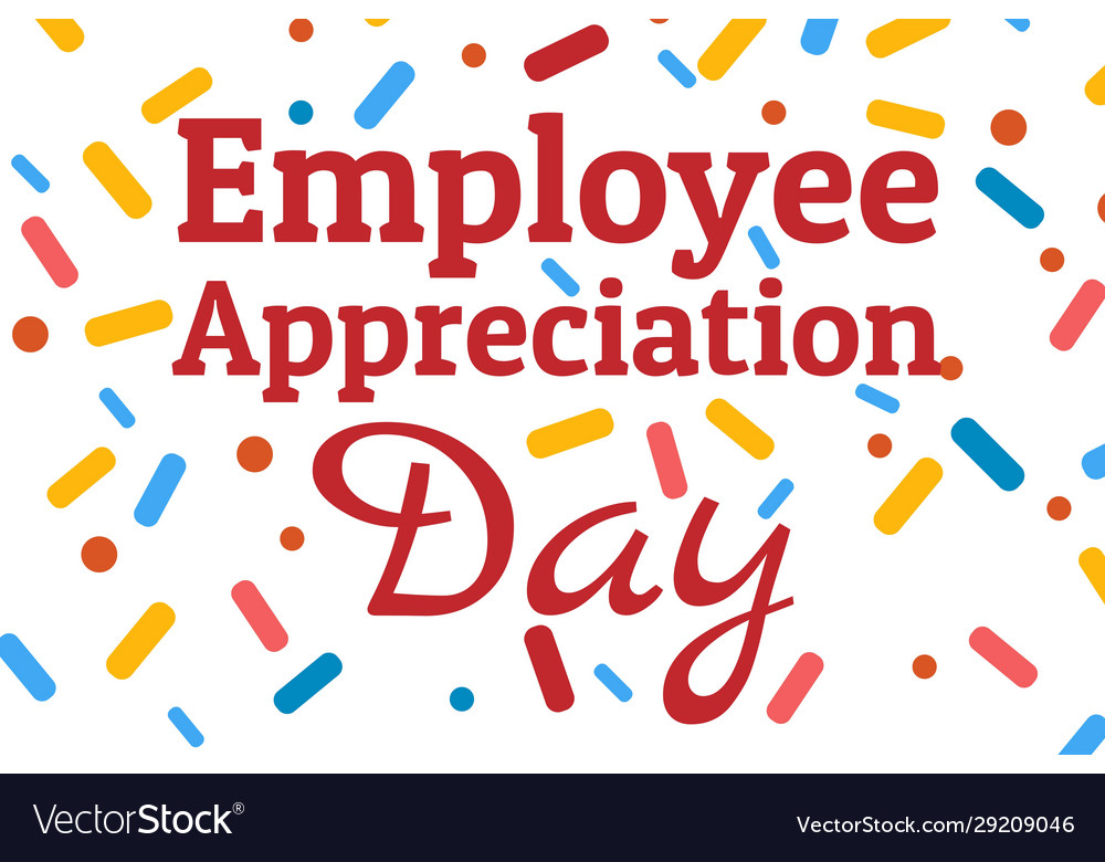 Employee appreciation day concept first friday Vector Image