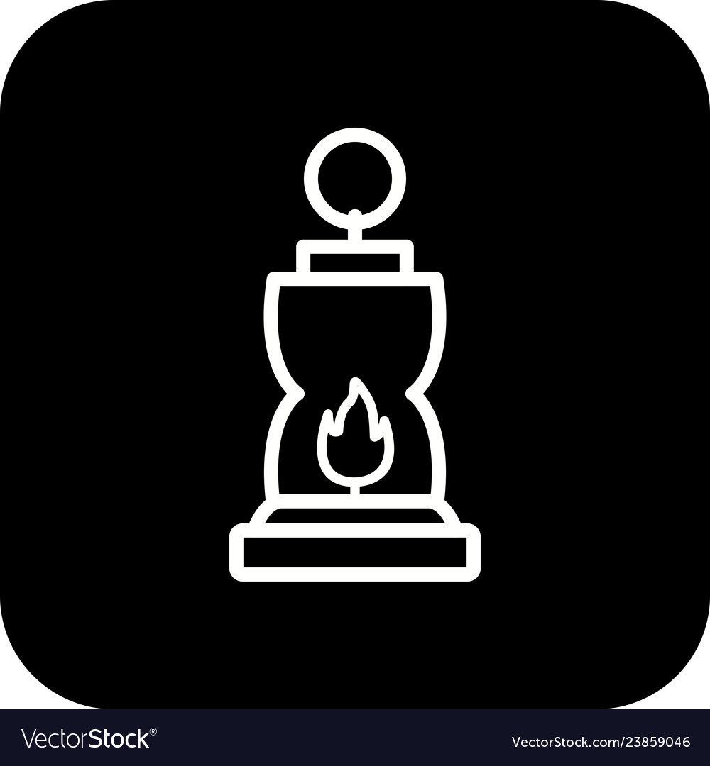 Lantren icon Royalty Free Vector Image - VectorStock