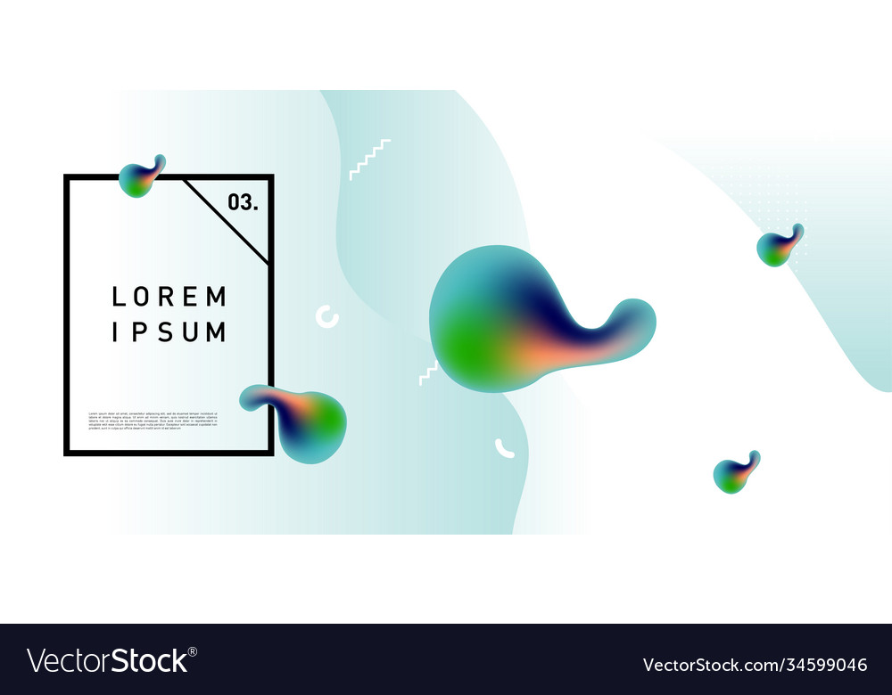 Liquid color background design fluid gradient
