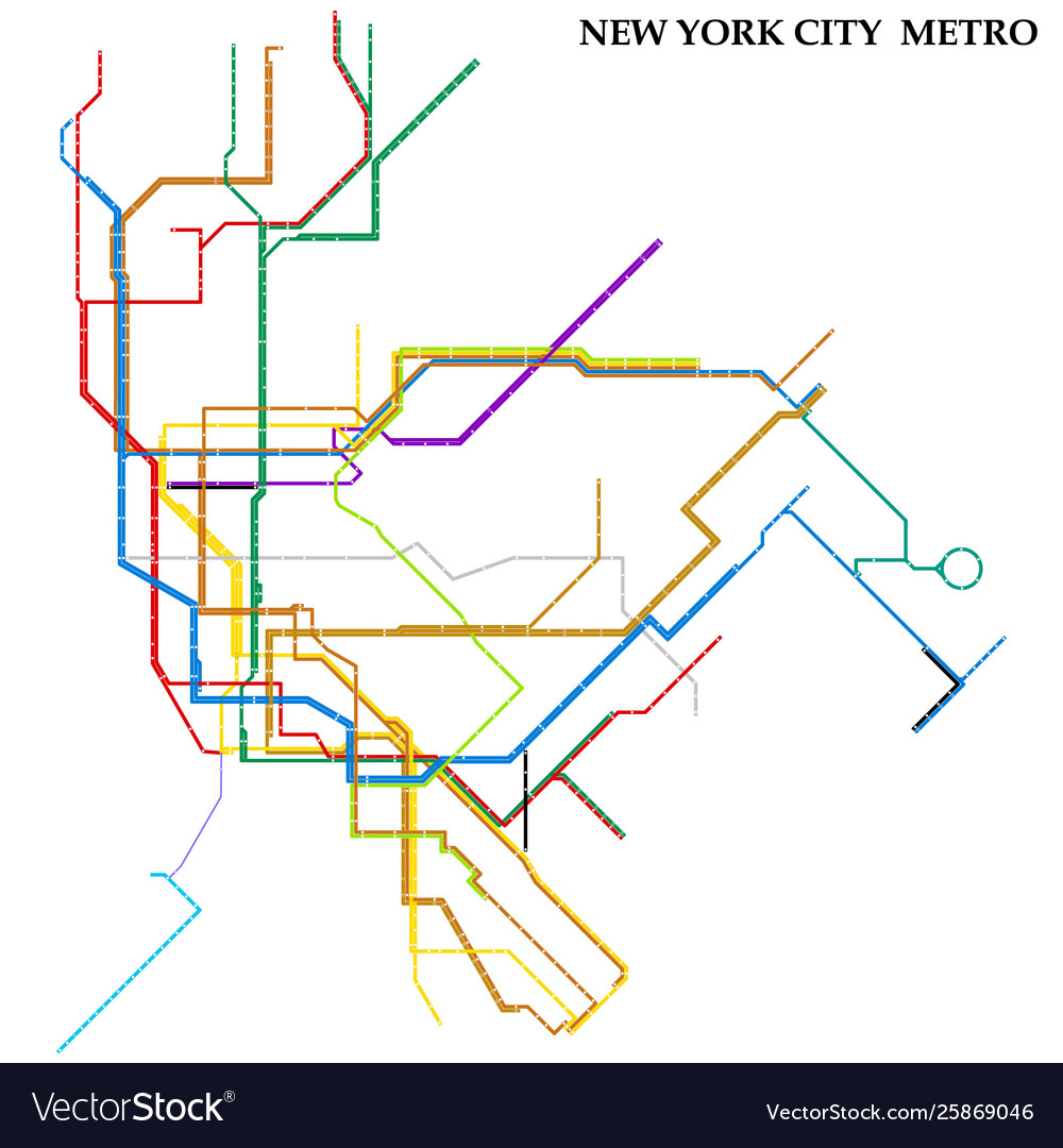 NYC Subway Map - City Transportation