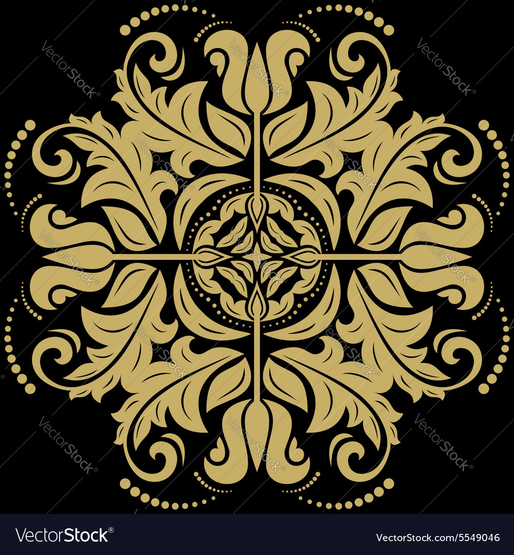 Oriental abstract pattern