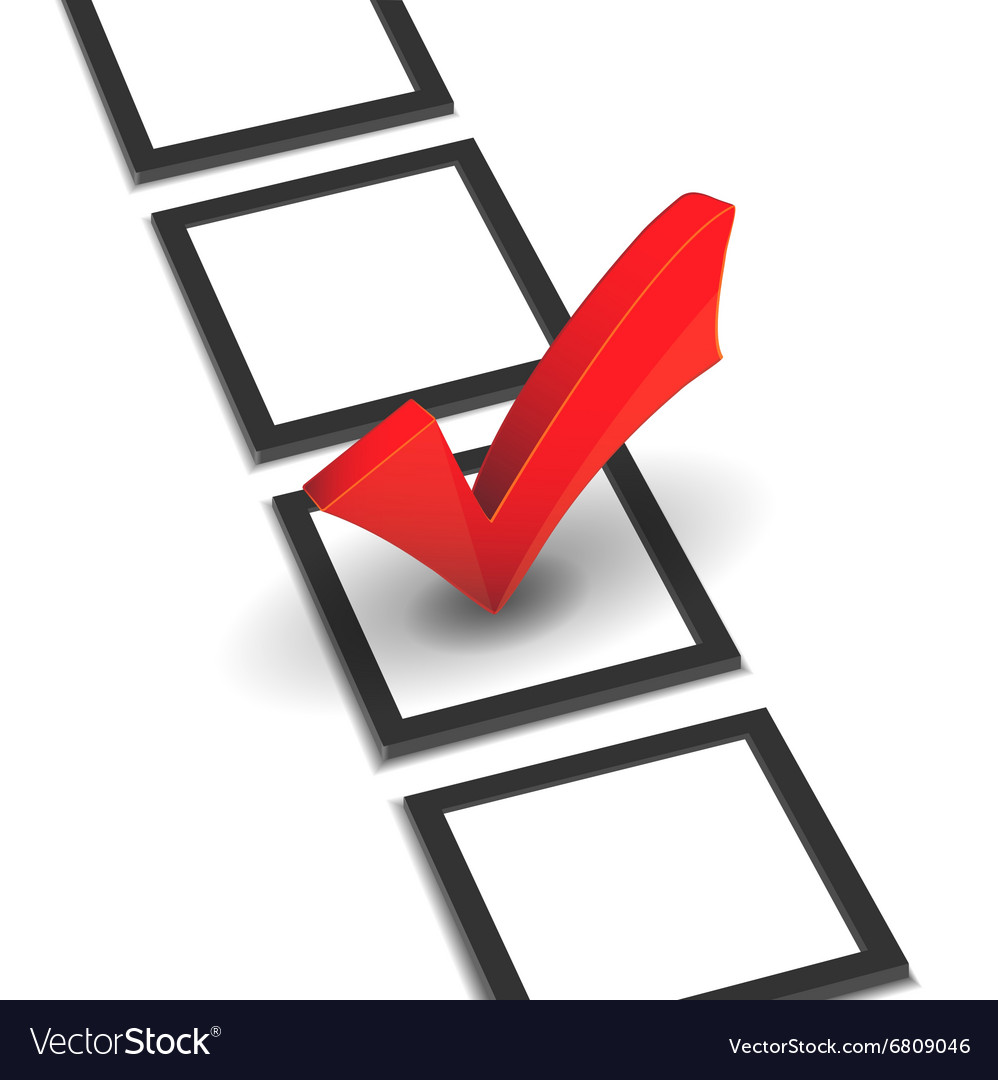 Red Checkmark List