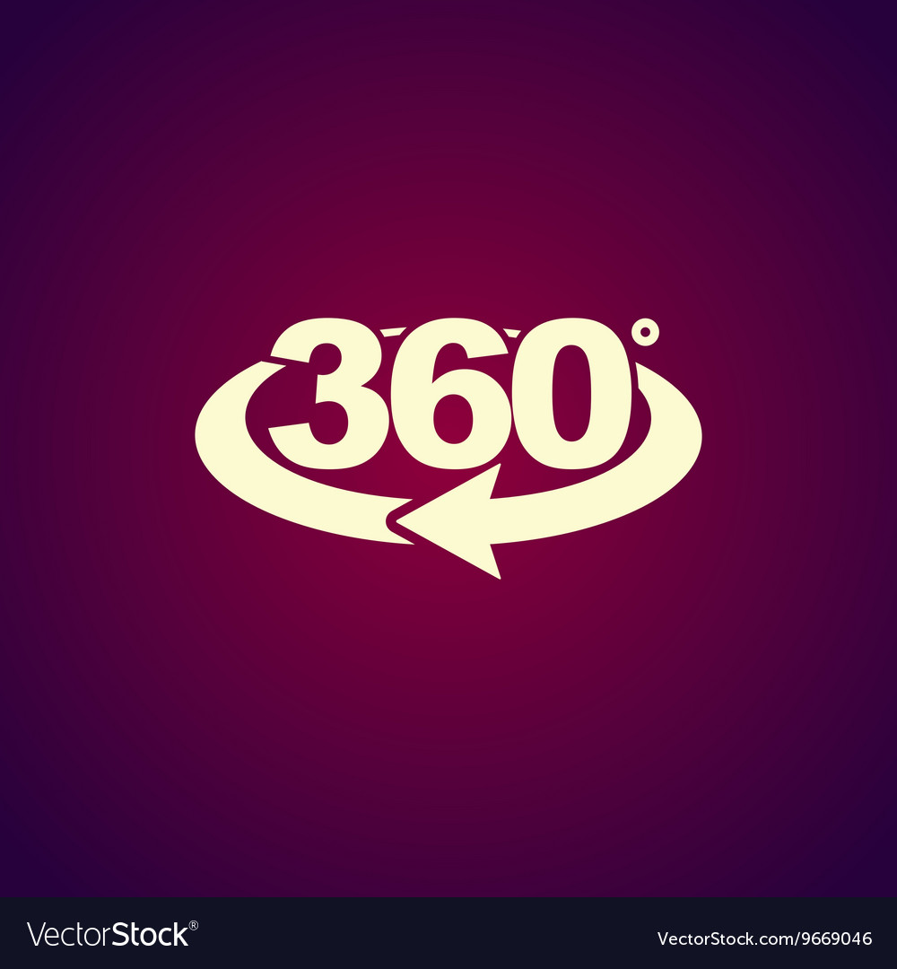 Rotation of 360 gradusav web icon