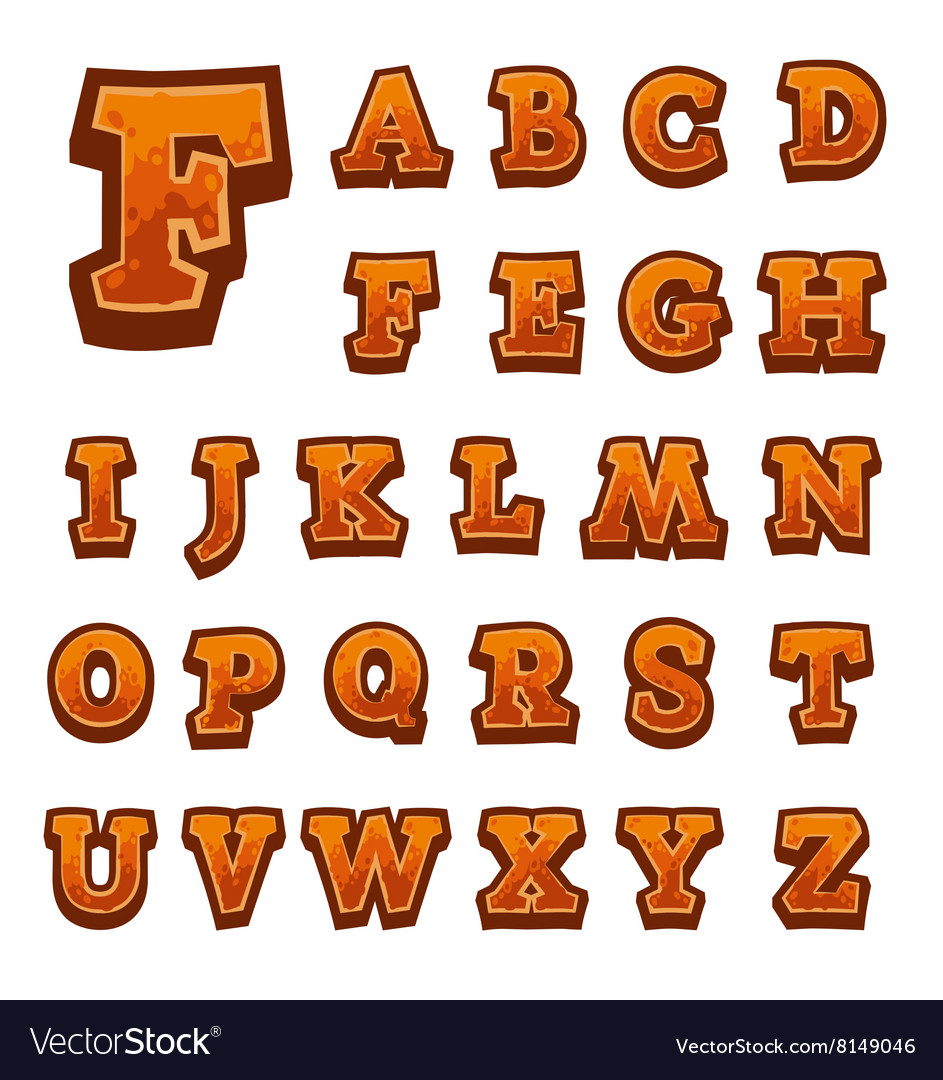 Stone game alphabet for user interfaces