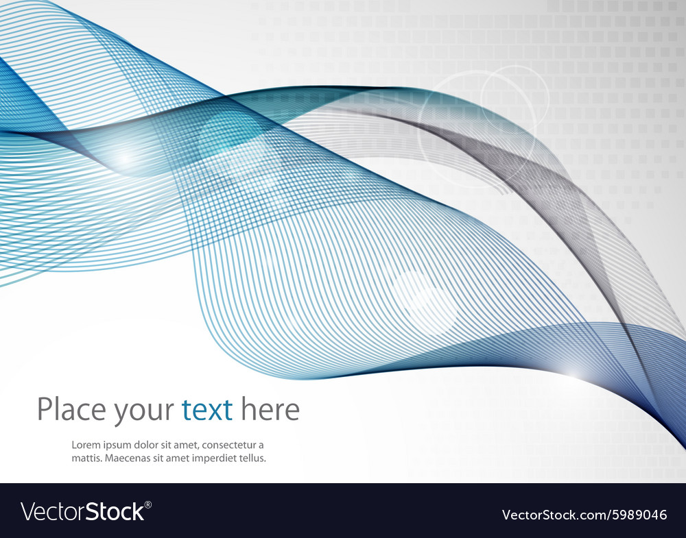 Wave abstract images color design