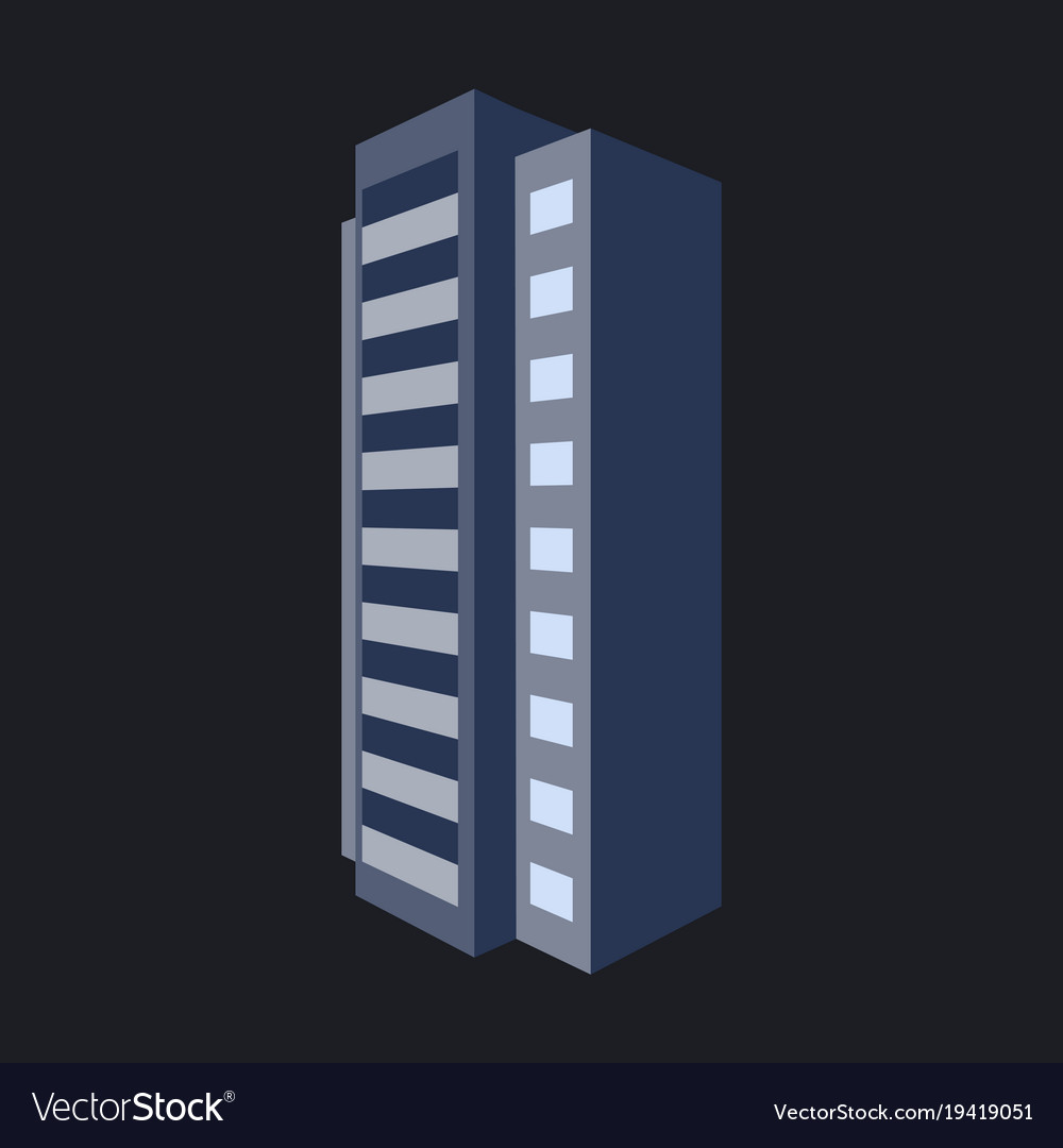 A modern multi-storey building with complex