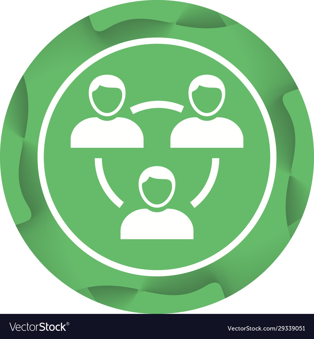 Beautiful meeting glyph icon