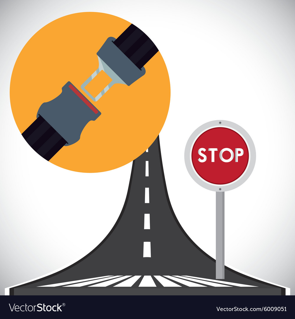 Road safety Royalty Free Vector Image - VectorStock