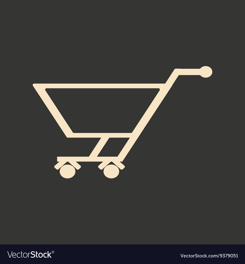 Flat in black and white mobile application empty