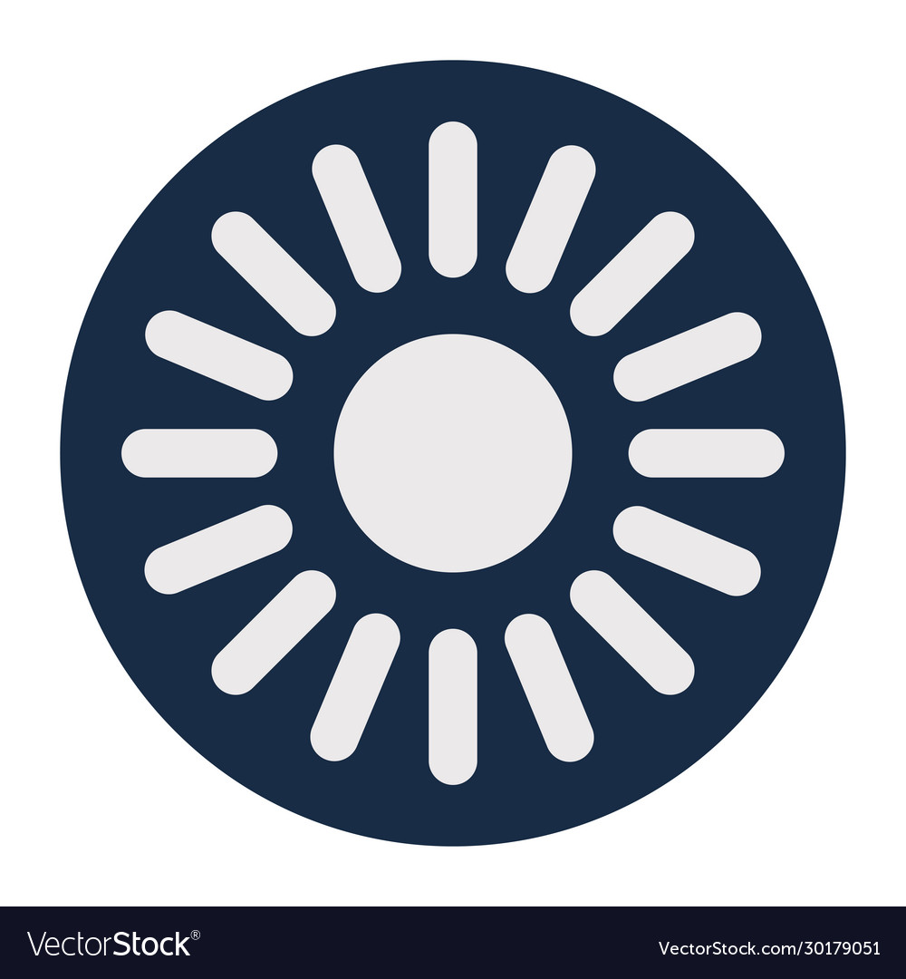 Lines loading circle block style icon