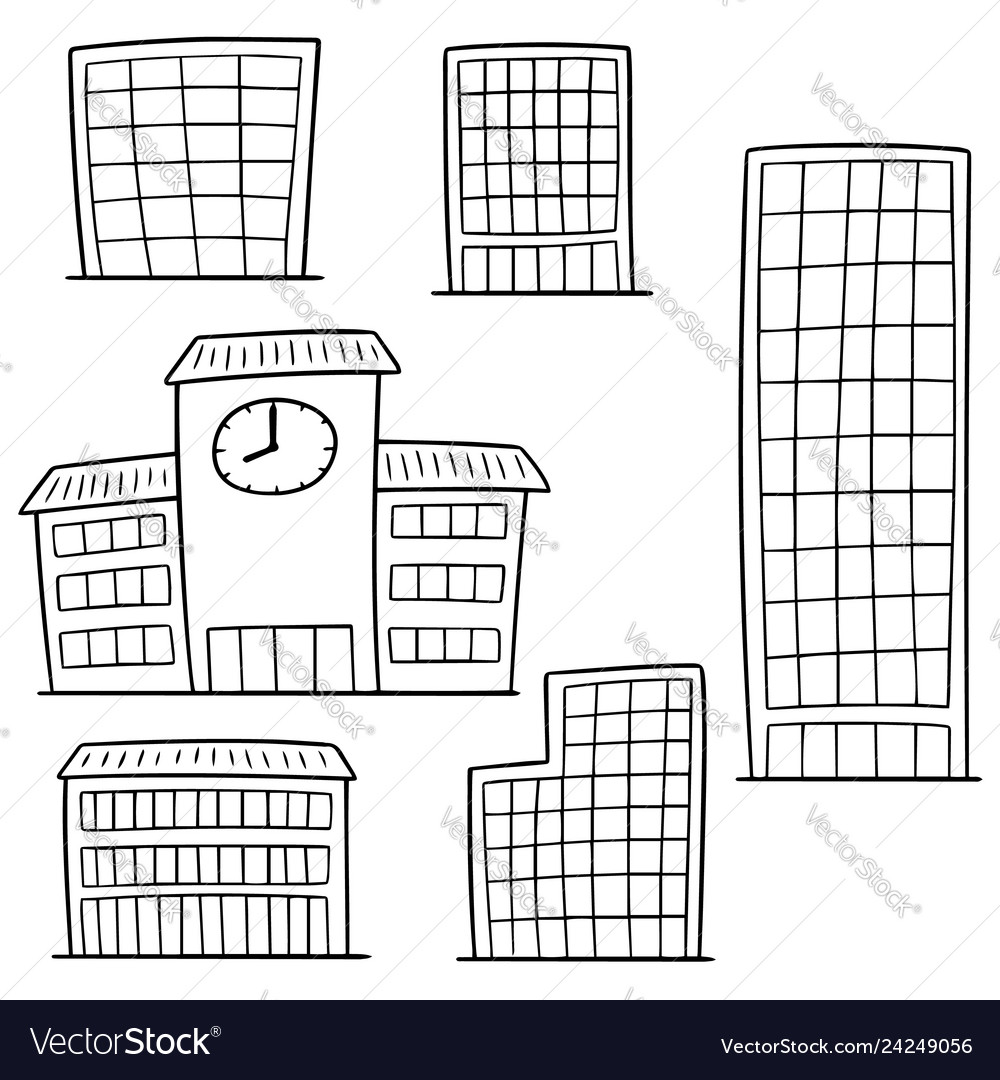 Building Set - Sketch Style