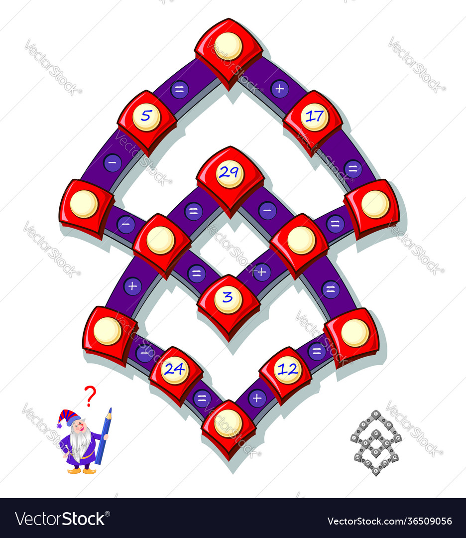 Math Puzzle Game - Logic Equations