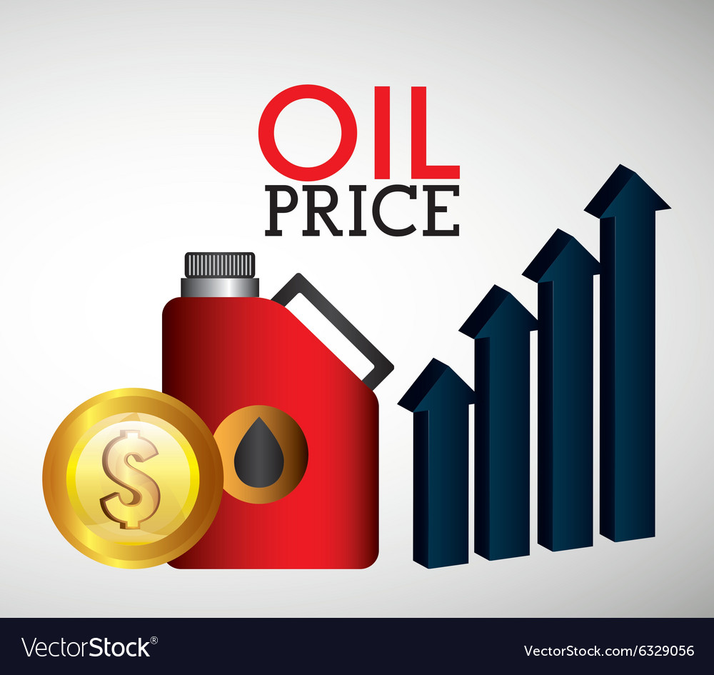 Oil prices infographic design