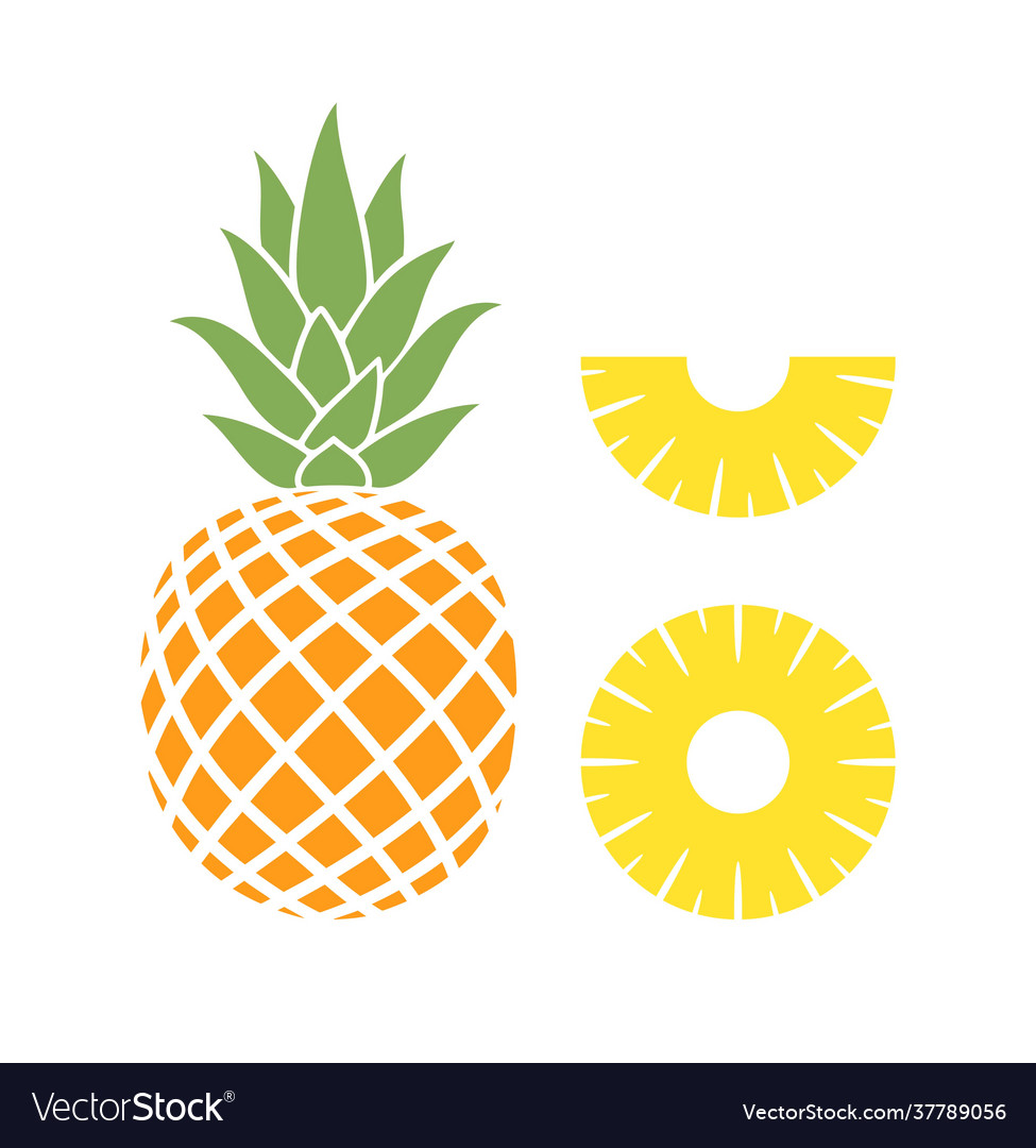 Pineapple Royalty Free Vector Image - VectorStock