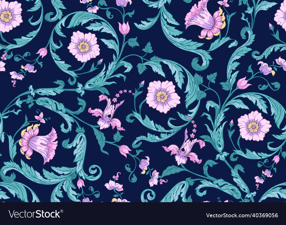 Seamless pattern background colored