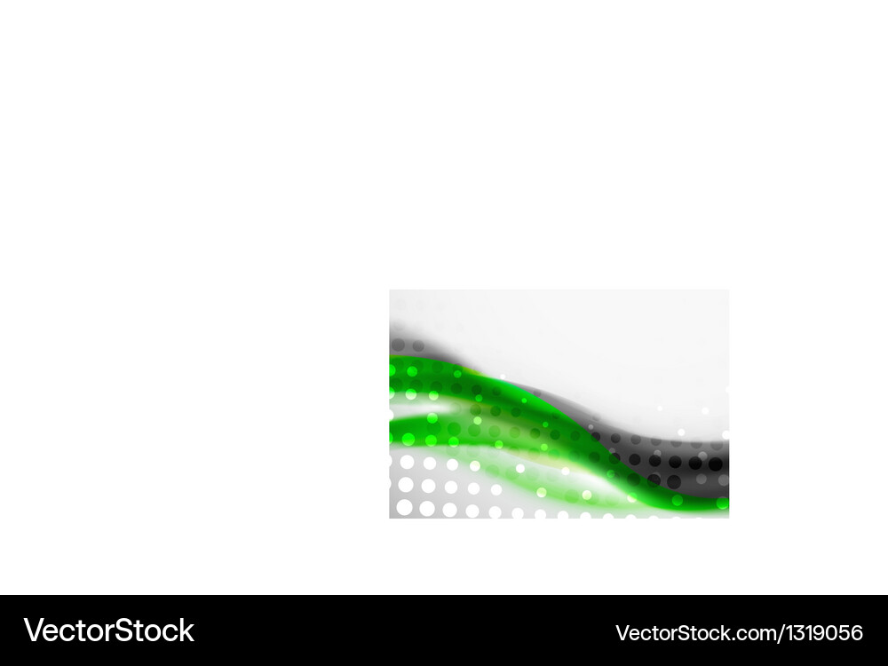 Shiny flowing waves Royalty Free Vector Image - VectorStock