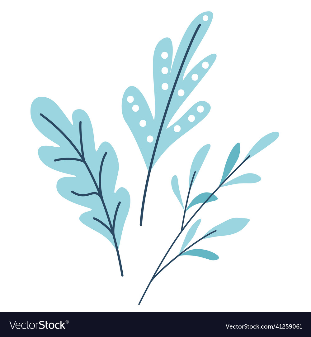 Abstract Leaf Pattern