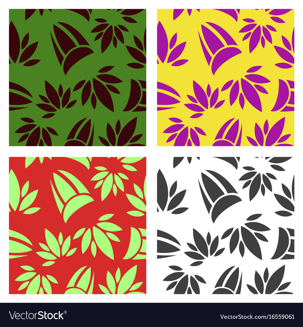 Assembly of patterns in bright style