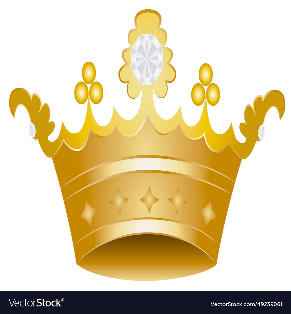 Diamond gold crown 2