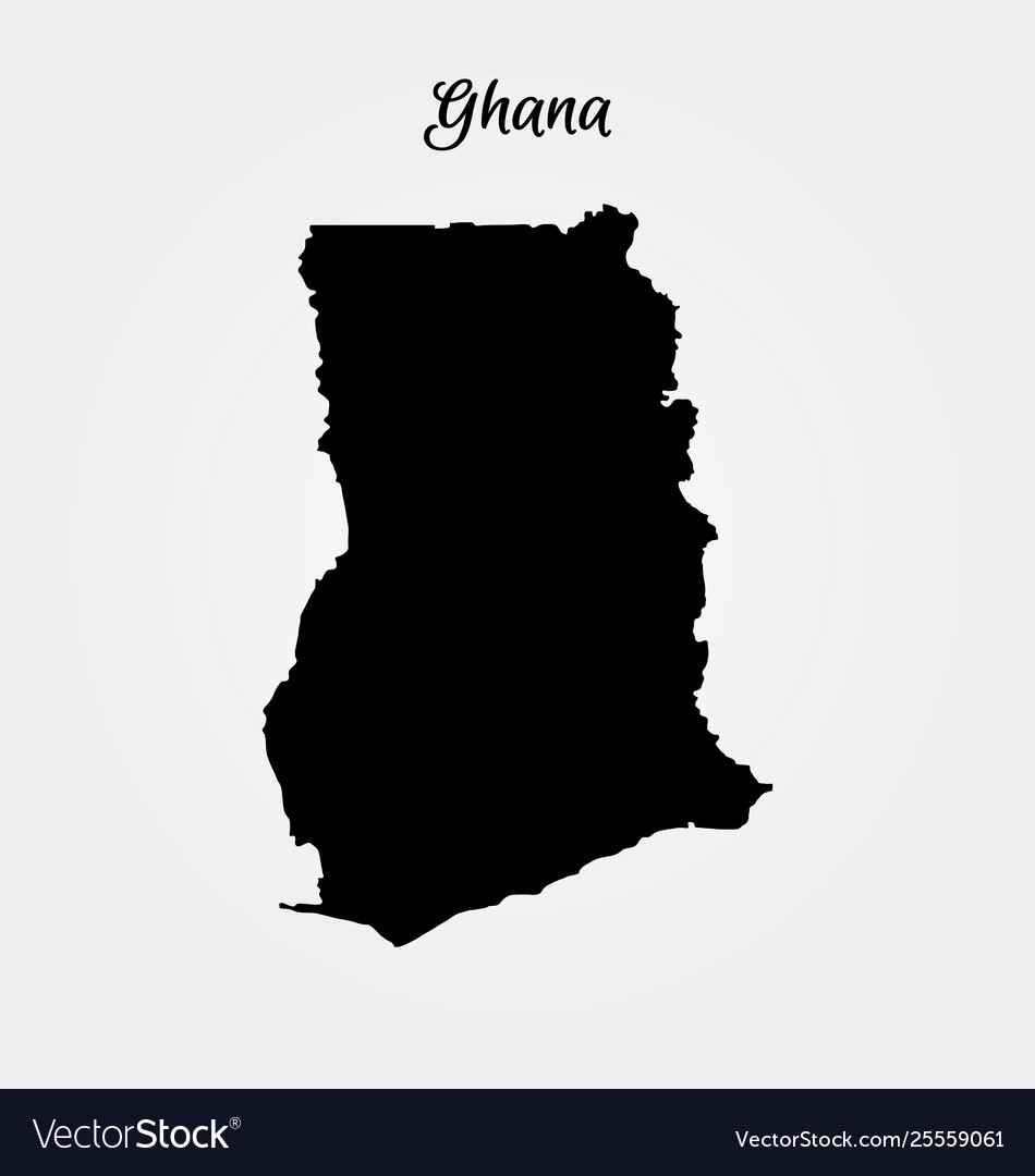 Map ghana