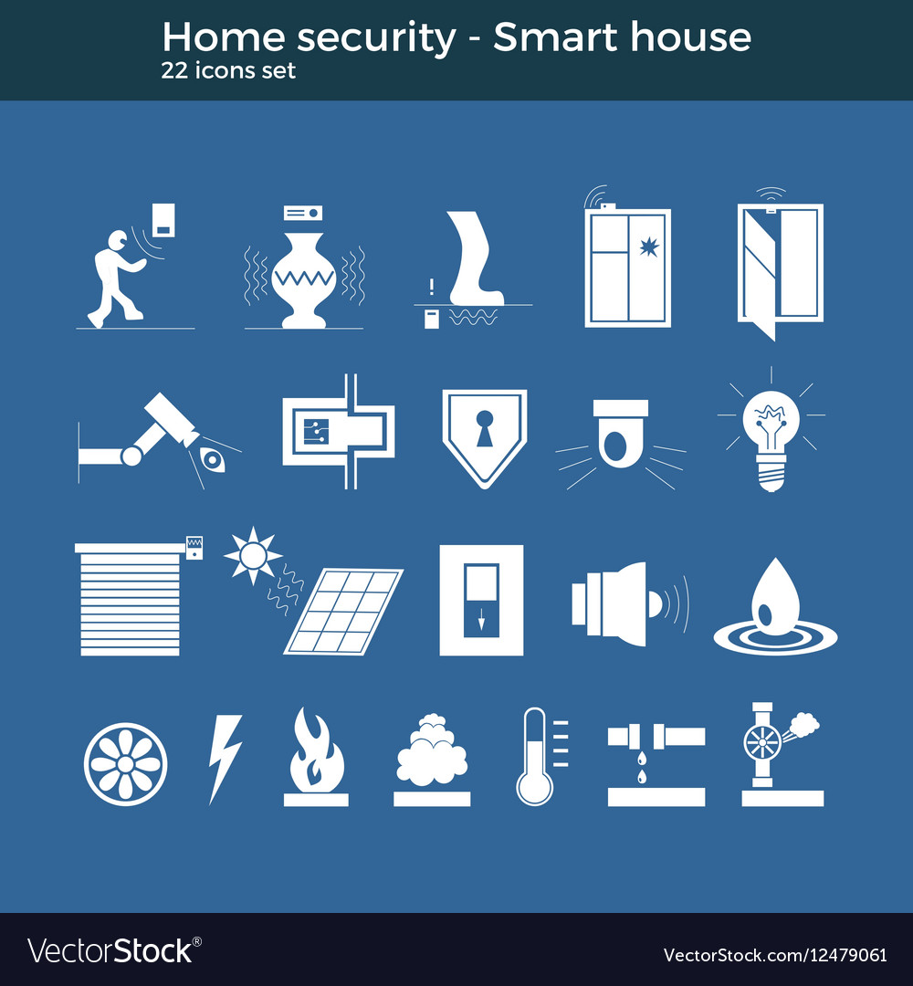 Smart home icons