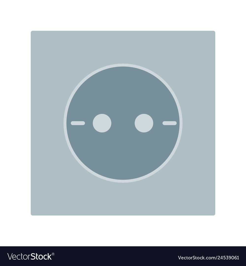 Socket Icon Royalty Free Vector Image - Vectorstock