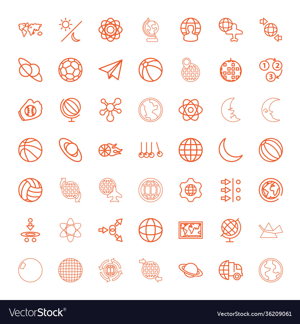 Sphere icons