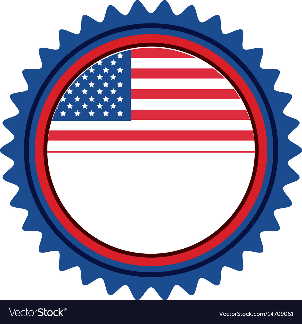 United states of america emblematic seal Vector Image