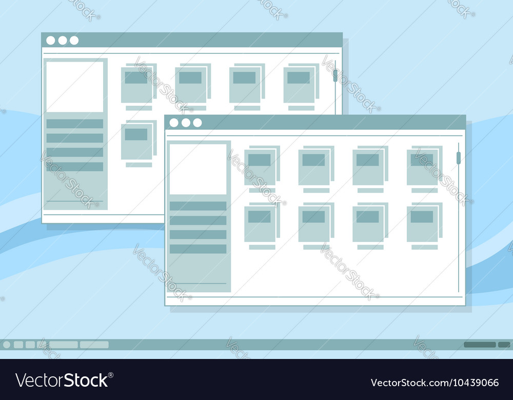 Interface frames window design