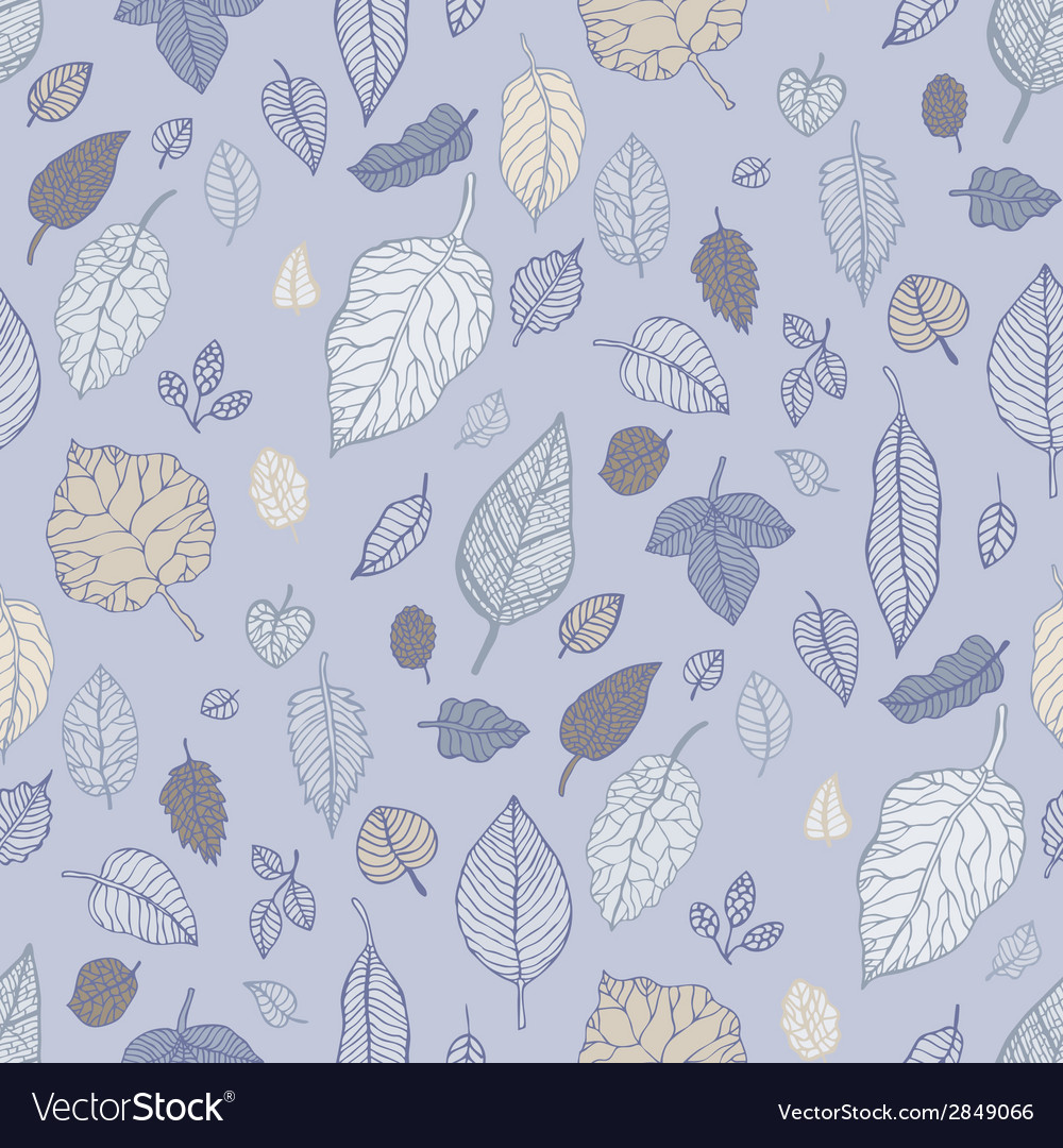 Leaf Pattern - Seamless Background