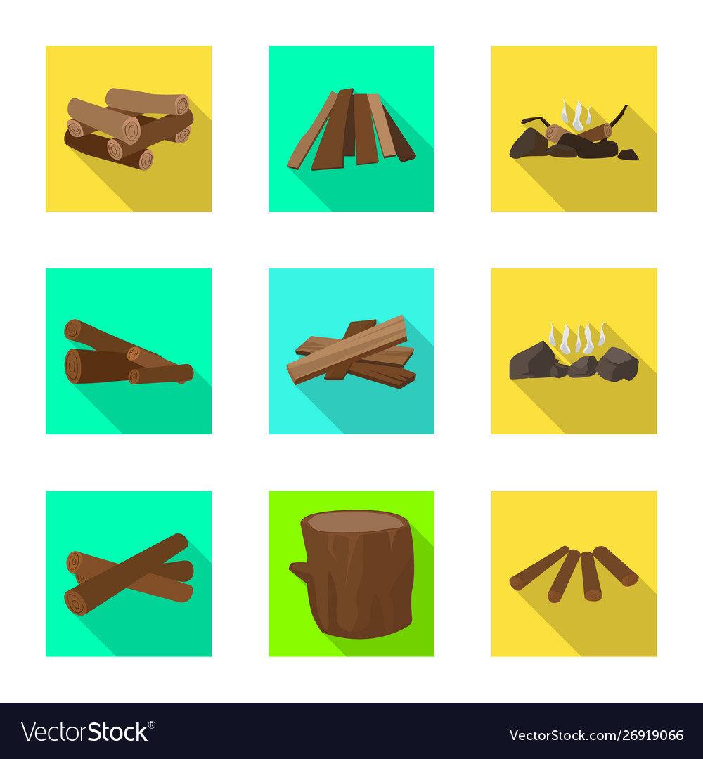 Material and logging icon