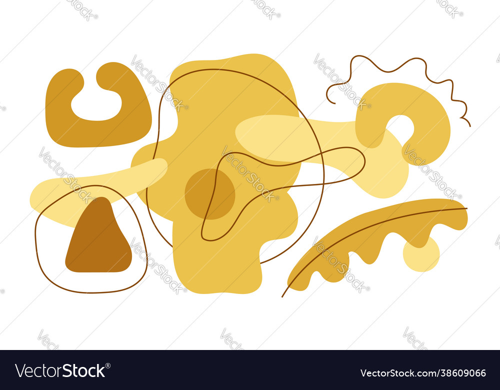 Minimal pattern background with organic abstract