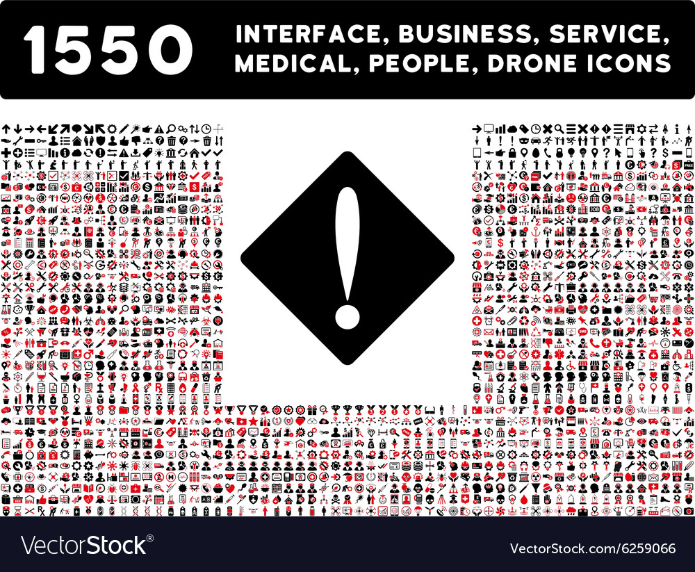 Problem icon and more interface business tools