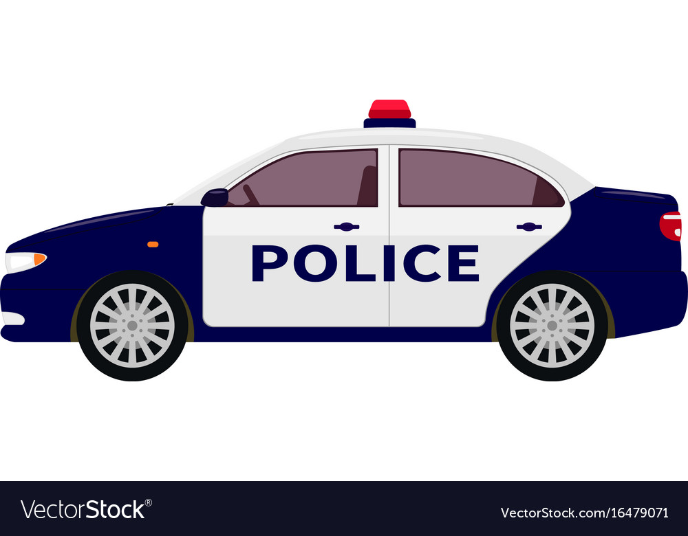 police car cartoon