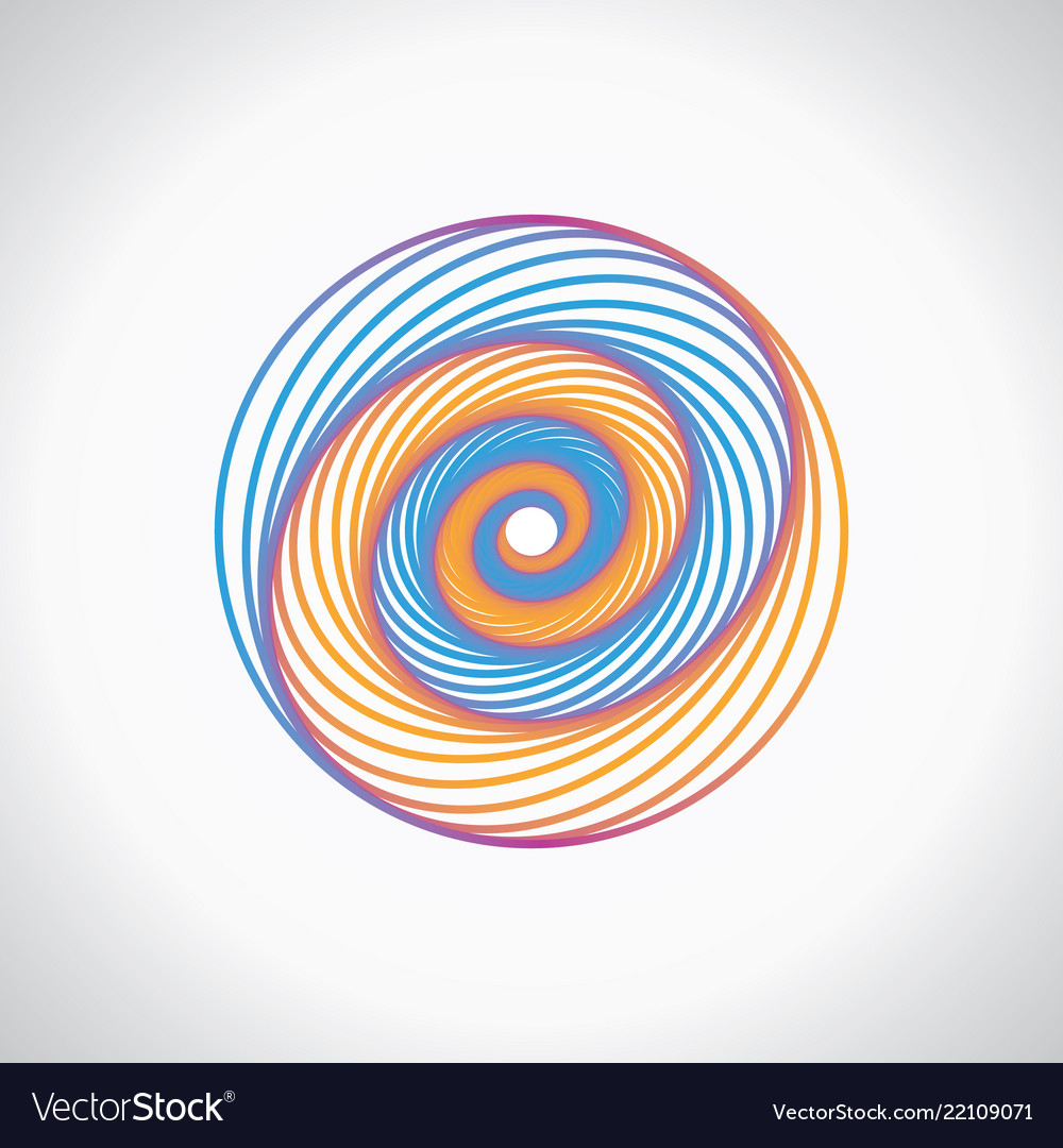 Abstract wave line color background gradient vector image Abstract wave line color background gradient