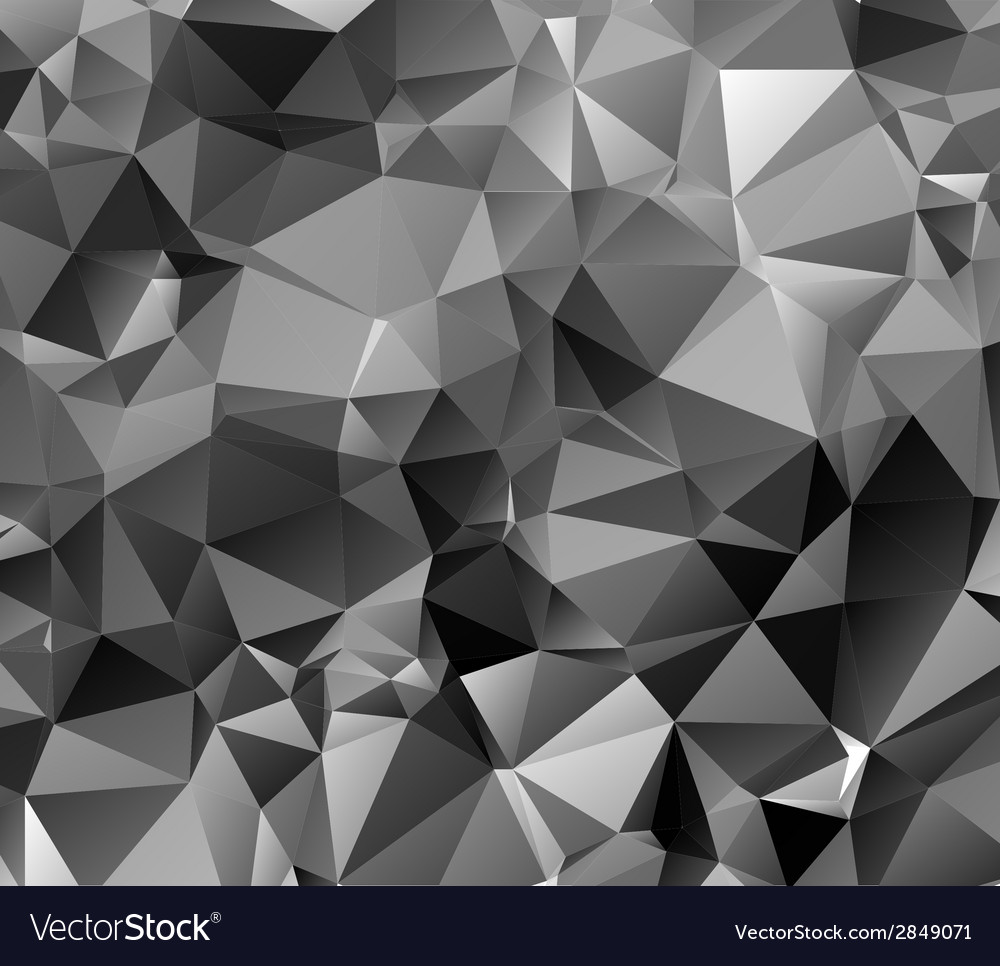 Black triangle abstract background Royalty Free Vector Image