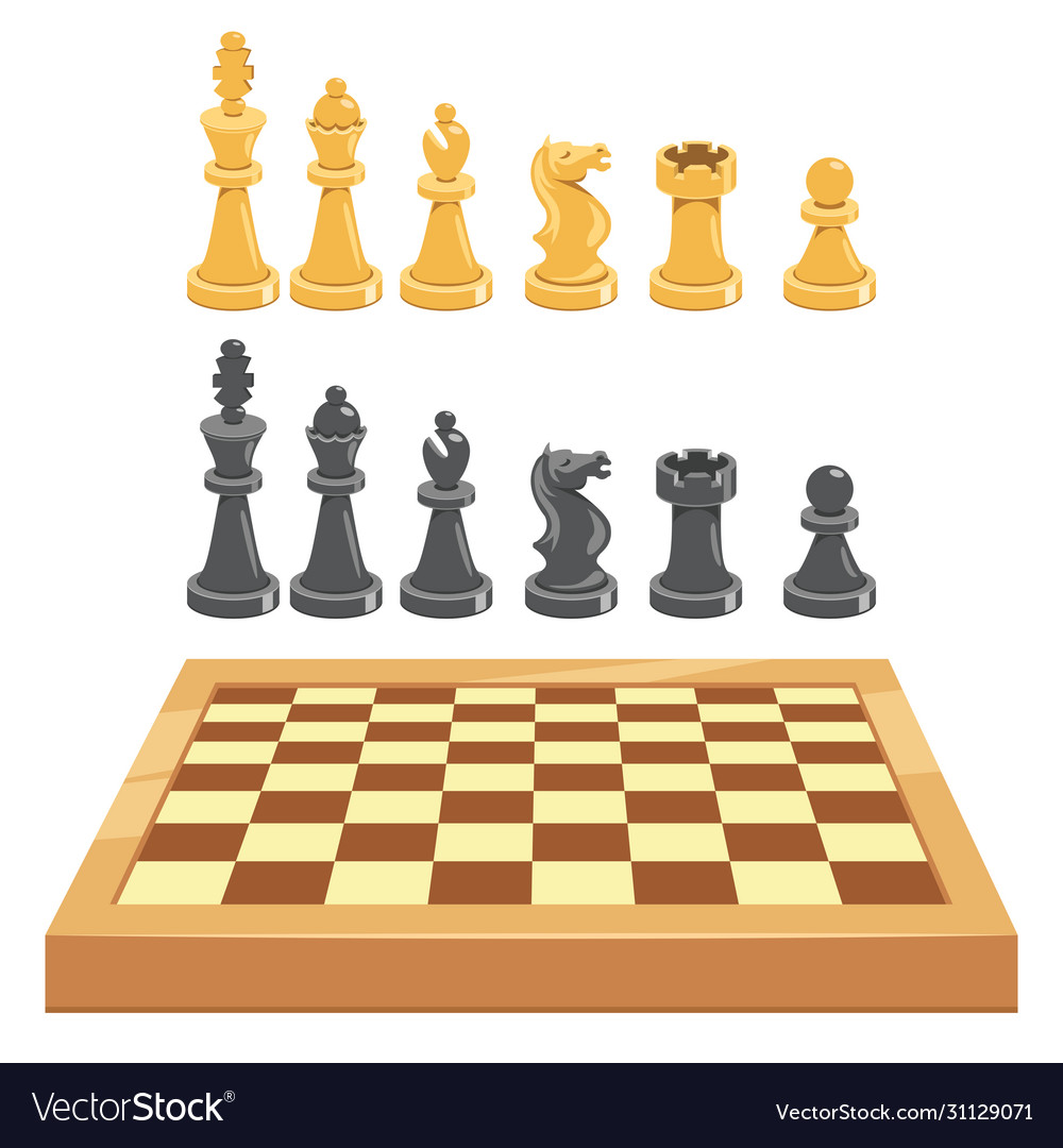 Children play chess Royalty Free Vector Image - VectorStock