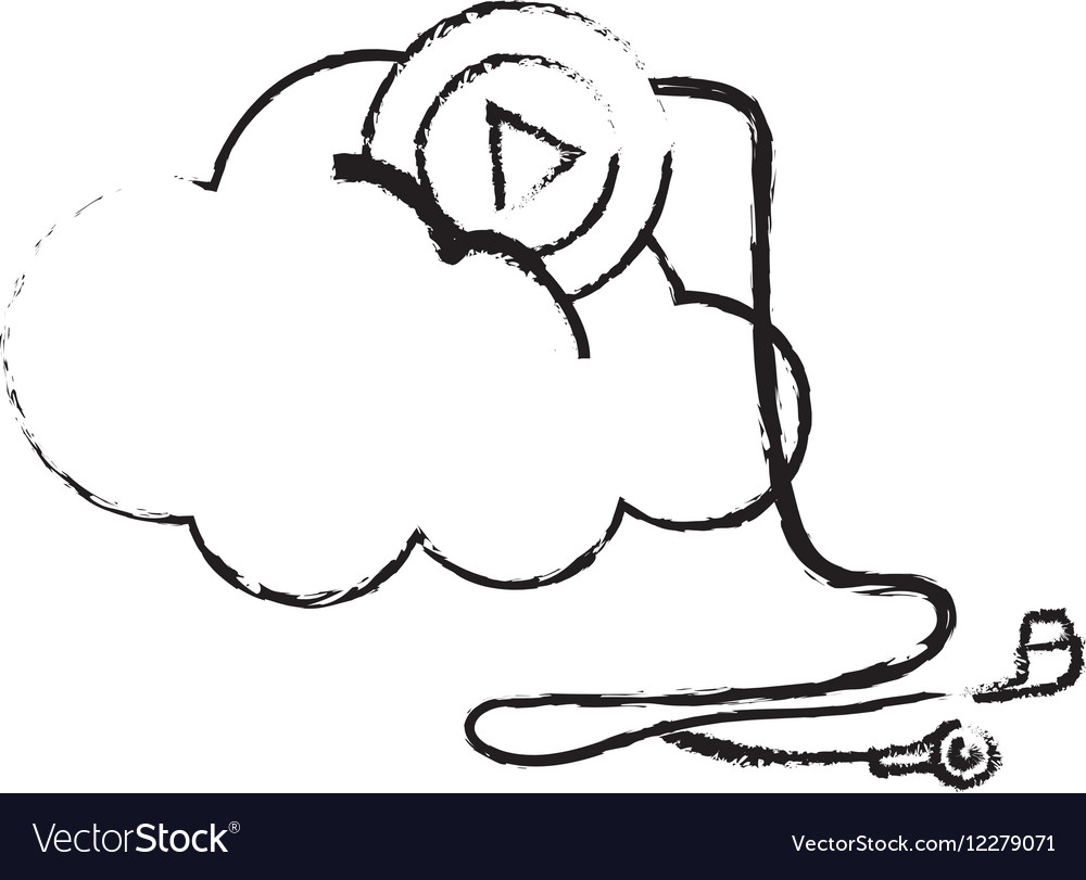 Cloud computing symbol