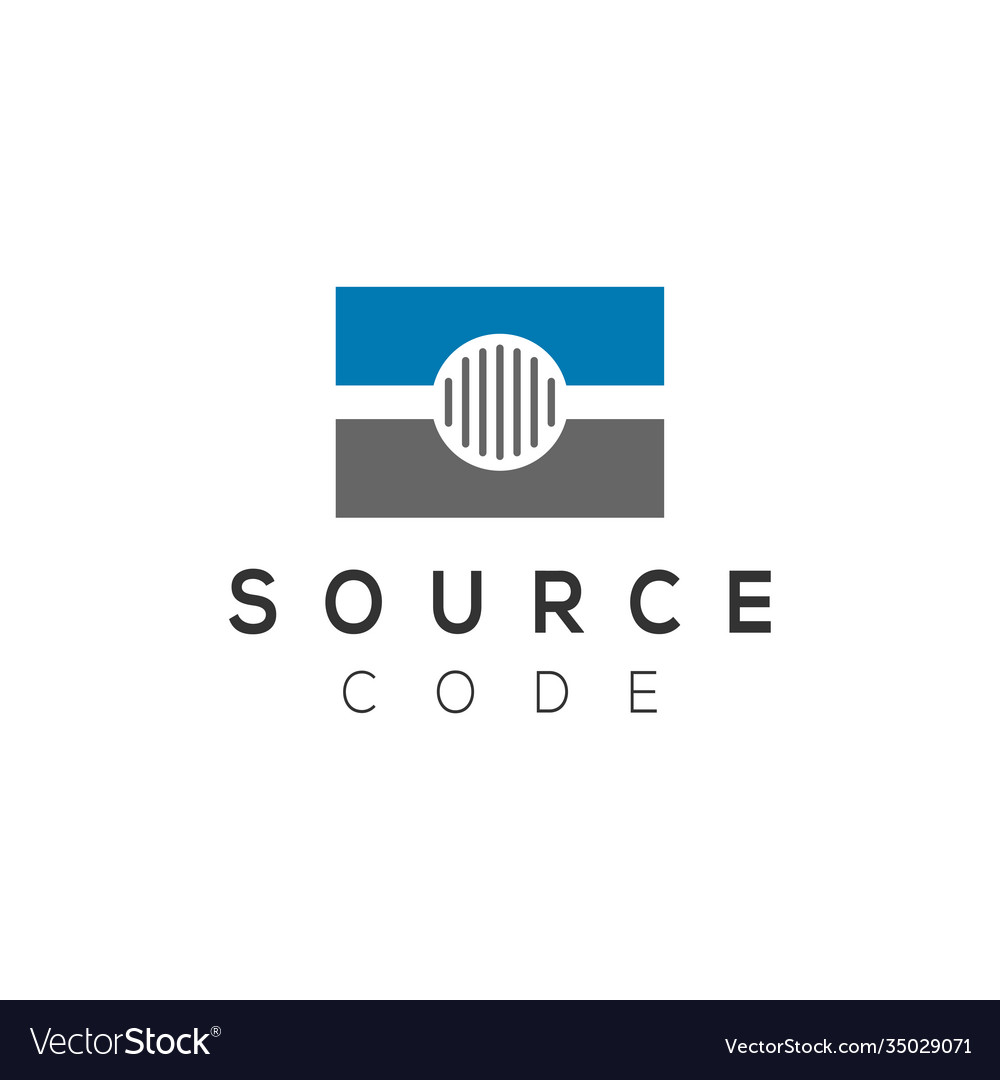 Code logo design app simple minimalist