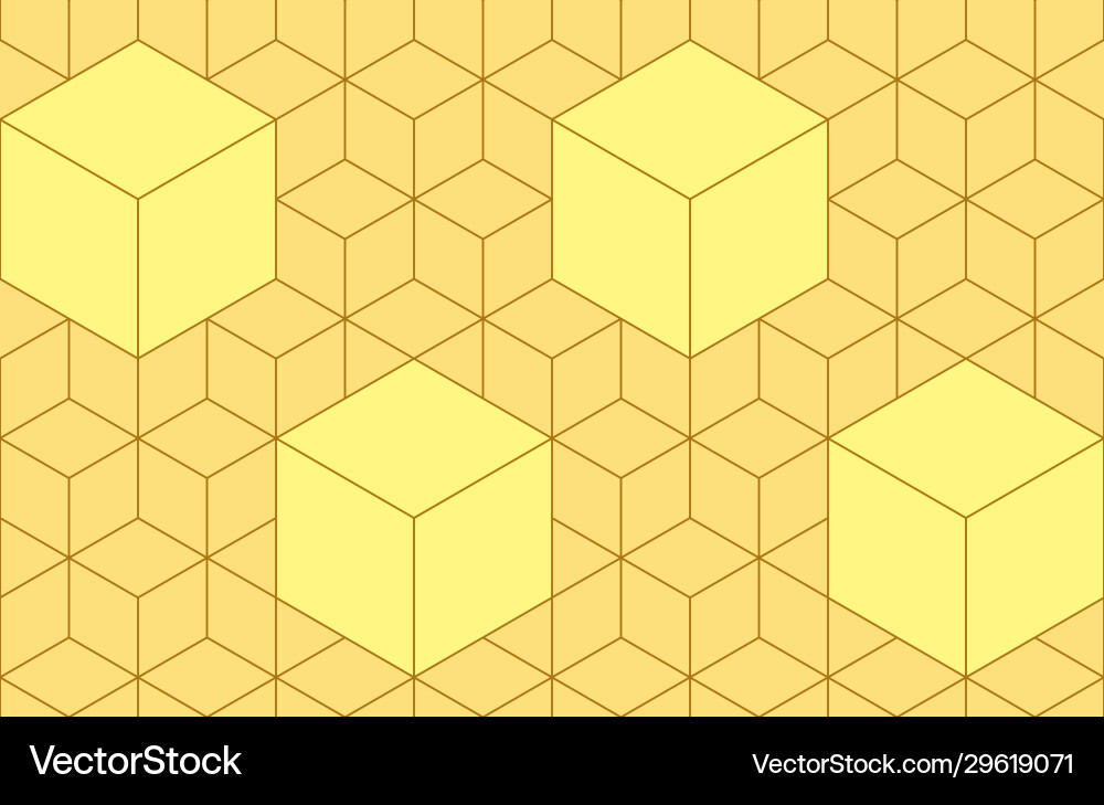 Golden lines seamless pattern Royalty Free Vector Image